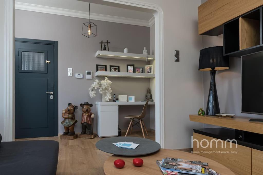 Renovated Homm Apartment In Lycabettus, Pitanis Str Athene Buitenkant foto